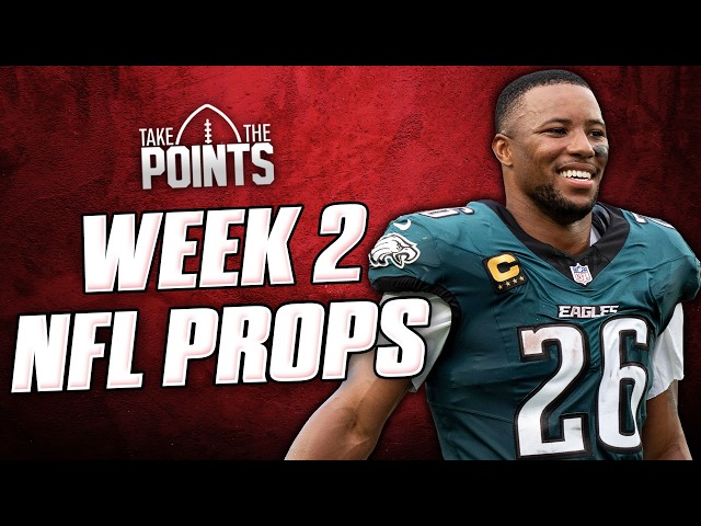 NFL Week 2 PLAYER PROPS - Picks and Bets