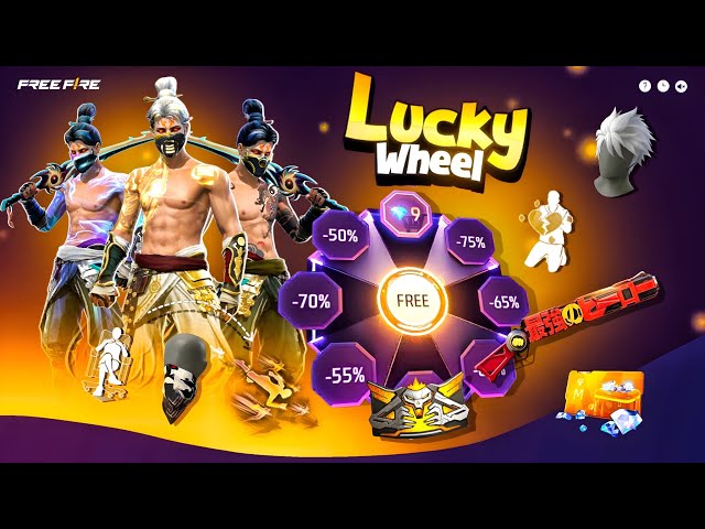 Next Lucky Wheel Event Free Fire 🤯🥳| golden shade bundle| free fire new event | ff new event