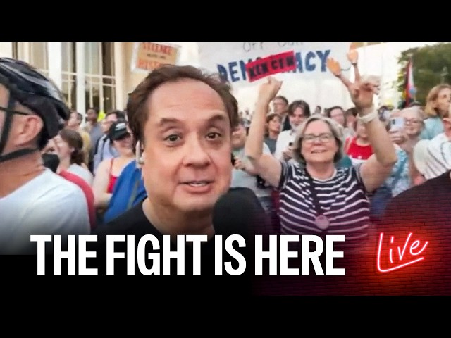 George Conway Goes Live From the Kennedy Center Protest
