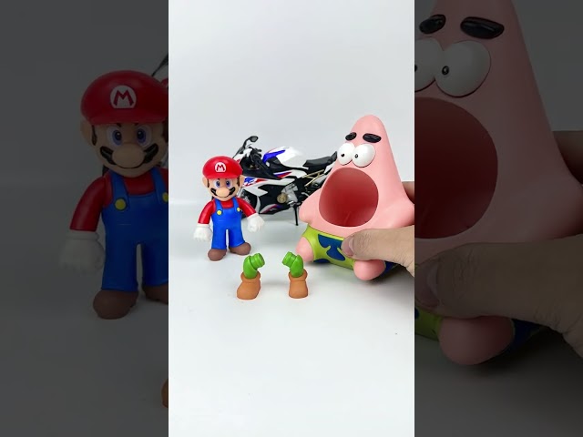 Satisfying Unboxing with Super Mario Bros and Yoshi & Patrick Star Toys Fun Video #mario #toys