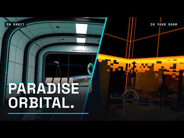 Paradise Orbital | Teaser | Meta Quest 3, VR and mixed reality