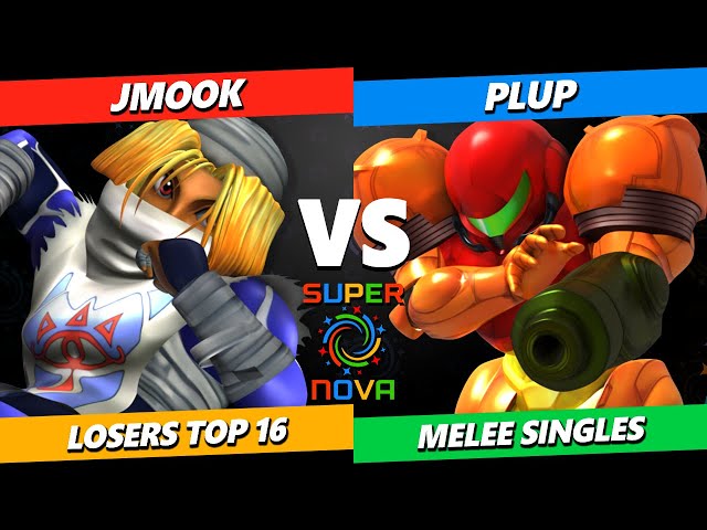 Supernova 2024 - Jmook (Sheik) Vs. Plup (Samus) Smash Melee Tournament