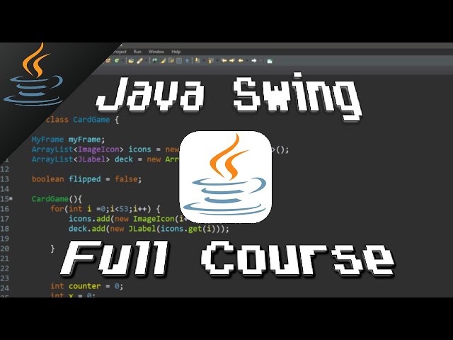 Java Swing GUI Full Course ☕