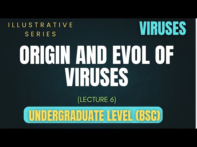 Origin and Evolution of Viruses || Microbiology || Botany || BSc || NEET @biologyhuboriginal