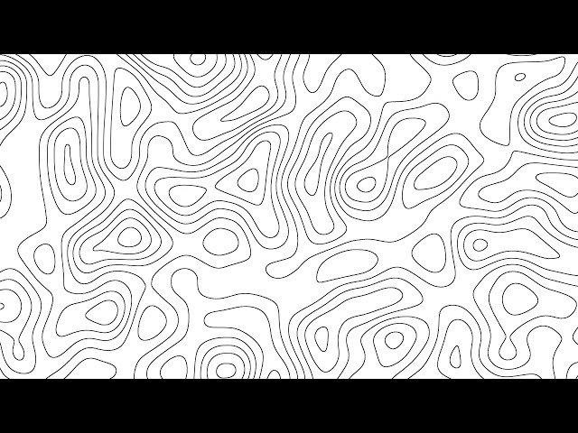 1 hour of Abstract Wave Pattern | 4k screensaver | Background