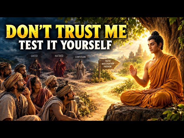 The Buddha Never Said “Trust Me” — He Gave Them a Test Instead