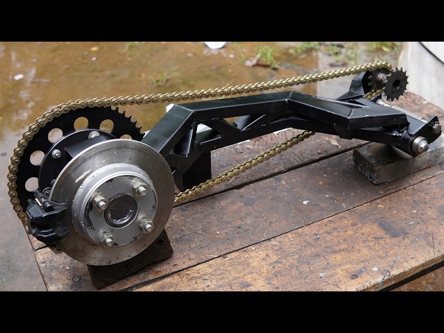 I Built a Single-Sided Swingarm From Scratch! 🔥 | Custom Off-Road Bike