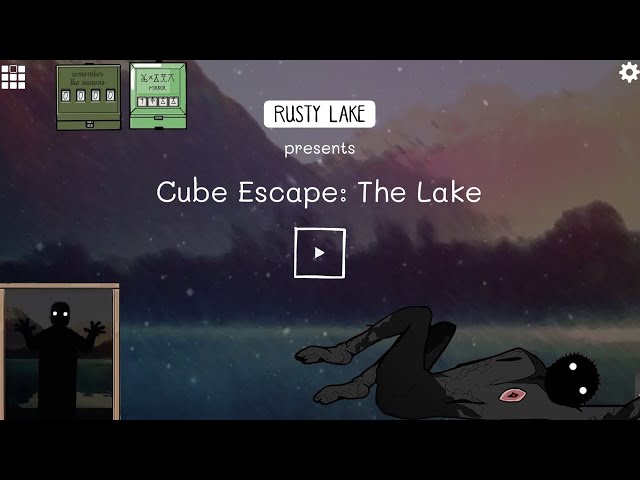 ASMR Spooky iPad game 👻 Rusty Lake Cube Escape: The Lake 2
