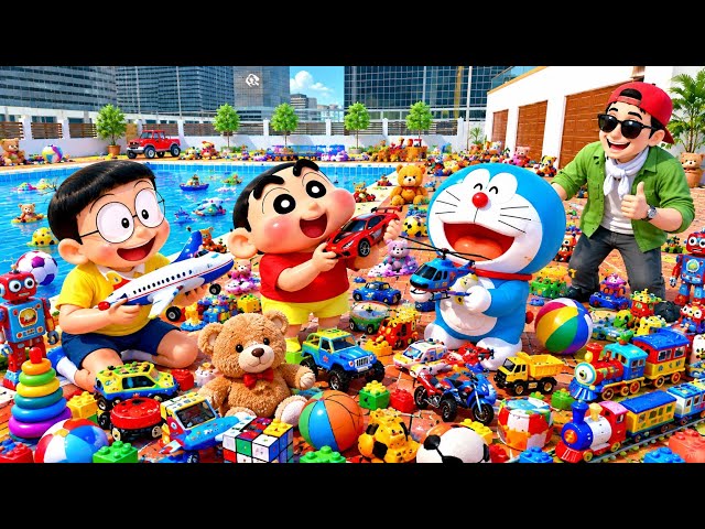Jack Surprised Shinchan in Indian Theft Aura Simulator With A lot Of Toys 😱😀