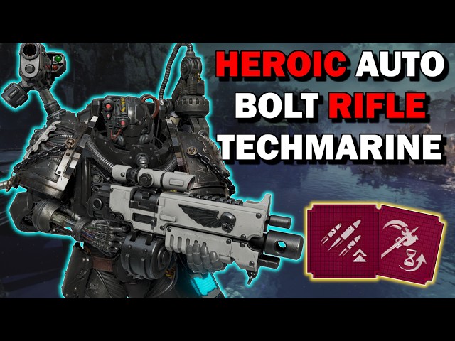 Techmarine SHREDS Hordes With NEW Heroic Auto Bolt Rifle - True Solo Absolute | Space Marine 2