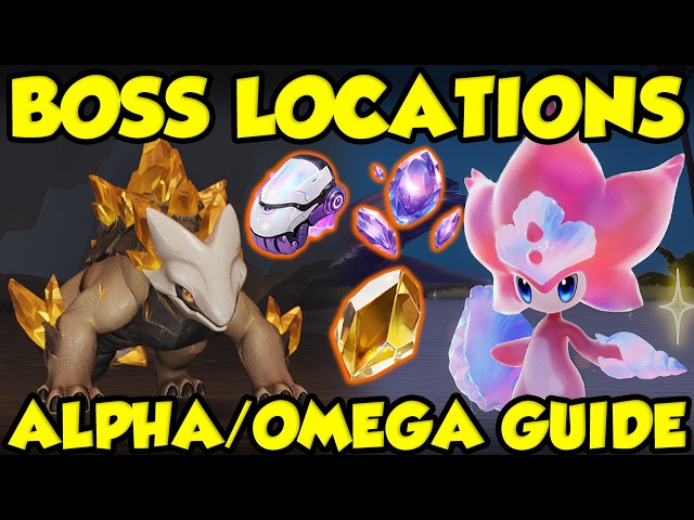 ALL ALPHA ANIIMO LOCATIONS AND REWARDS! How To Unlock Omega Bosses