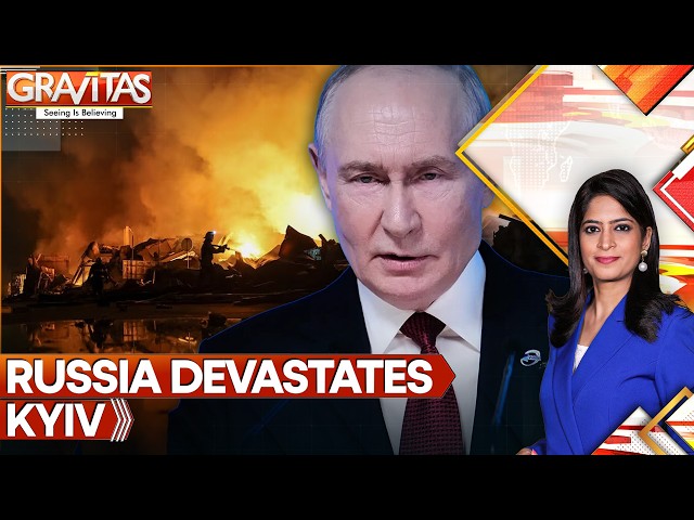 Putin Turns Kyiv Into a Kill Zone, Ukraine Unable to Stop Russia's Jet Drones | GRAVITAS