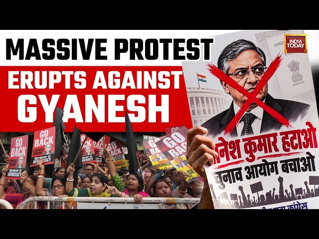 Youth Congress Protests Across India: Gyanesh Kumar Faces Resignation Demand Amid SIR Row