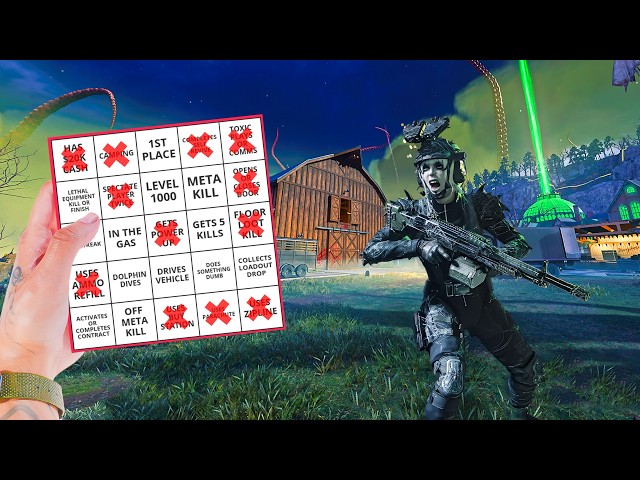 The SCARIEST WARZONE BINGO Ever