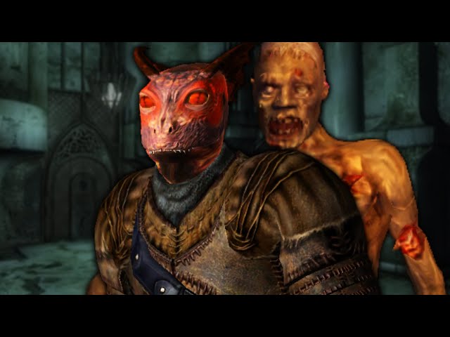 Oblivion's scariest horror mod (my heartrate increased by 1)