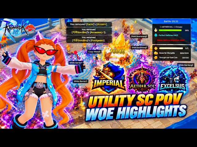 Utility Shadow Chaser MS3 — War of Emperium Highlights | 10.29.26 | Ragnarok M Classic (ROMC)