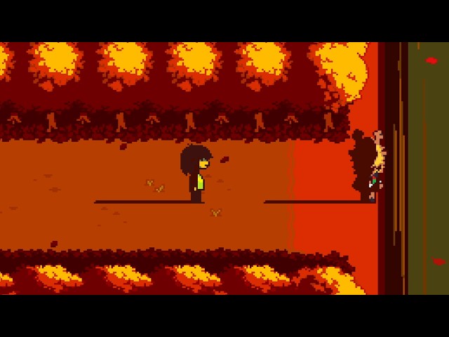 DELTARUNE Chapter 5 Weird Route Lake Scene