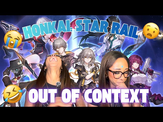 reacting to HONKAI STAR RAIL OUT OF CONTEXT