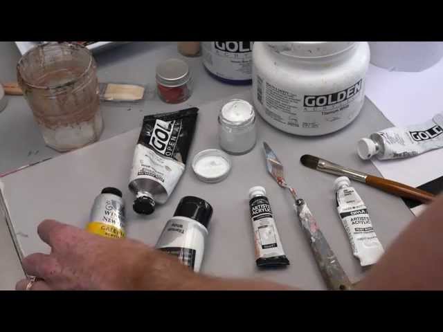 Acrylic White Paint Review (HD)