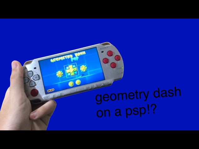 geometry dash on a psp!? | PSP HOMEBREW