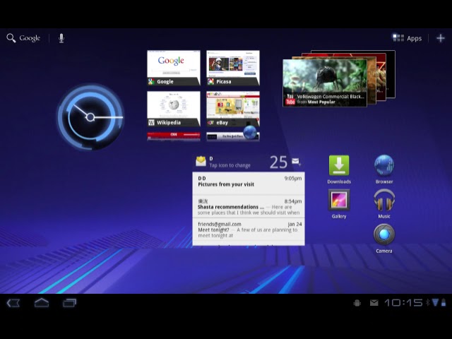 Evolution Of Android Homescreens (Android 0.9-17) #android