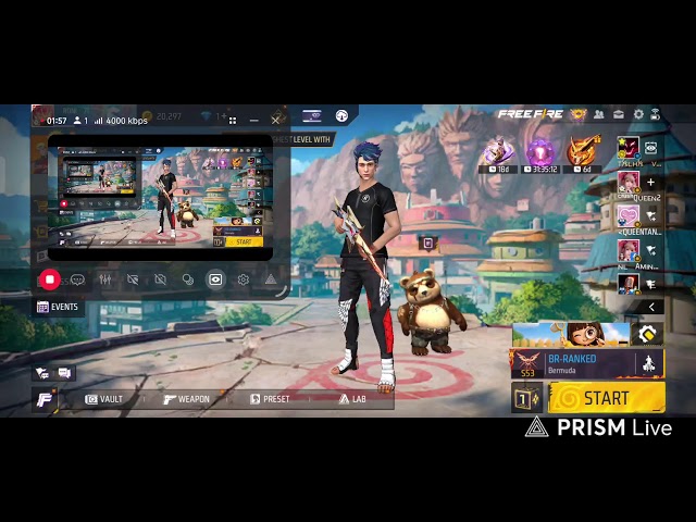 Live streaming of gaming With Apon