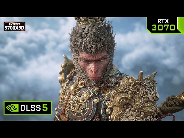 RTX 3070 Gets DLSS 5! 🤯  FPS Boost Tested | Black Myth: Wukong | 1440p