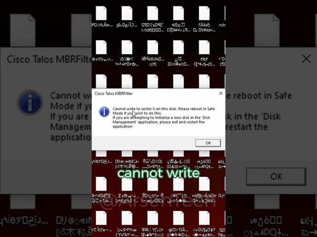 MBRFilter vs NoEscape.exe Virus | September 18 payload on Windows 10