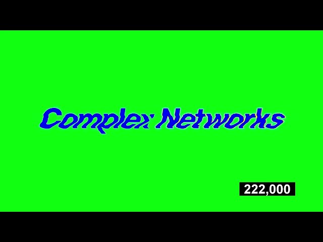 Complex Networks (2017) Effects (Sponsored by Dolby Digital 1997 Effects)