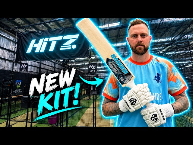 Breaking In My NEW Badger Cricket Bat! 🏏 | POV Batting