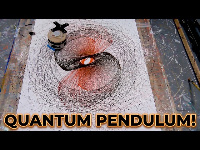 I tried the World's First Quantum Pendulum Painting technique