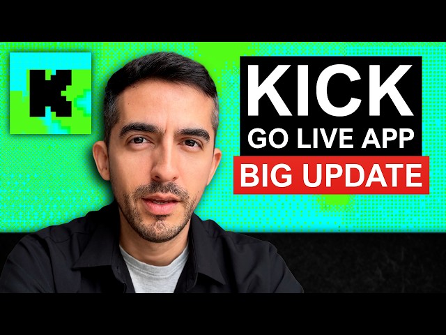 The Kick Go Live App is Better Now
