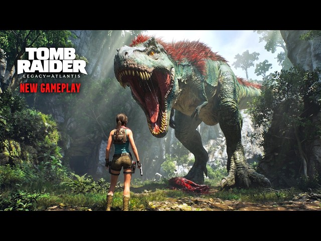 TOMB RAIDER LEGACY OF ATLANTIS Gameplay Demo 4K (No Commentary)