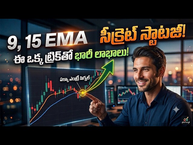 9,15 EMA Secret Strategy | Smart Money SL Hunt Explained