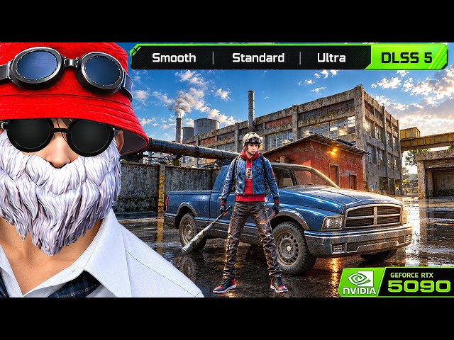 I Played Free Fire with HYPER REALISTIC Graphics 💀 | DLSS 5 Enabled🔥