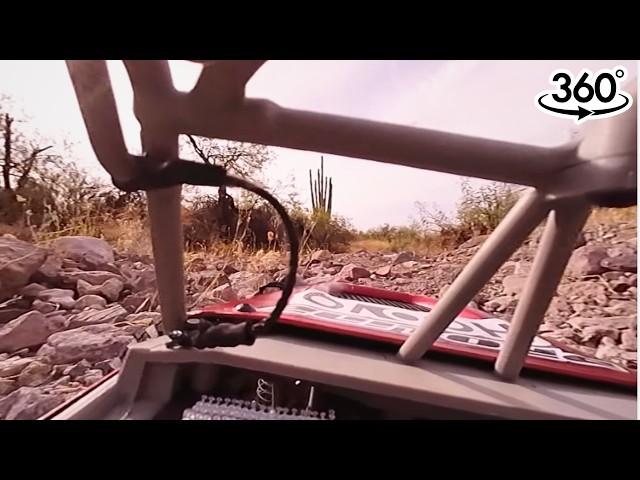 Desert Trail Exploration 4K 360 FPV | You Control In-Cab View | Mini Moab | First Tracks E.1
