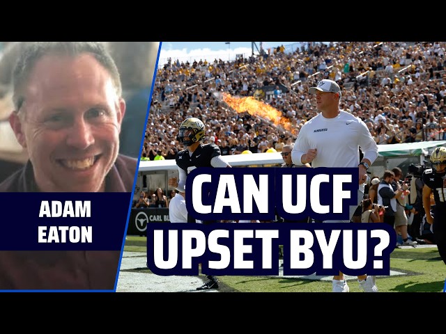 Adam Eaton Talks UCF Injuries, Upset Potential, Home Field Advantage, UCF Backup QB, Rushing Offense