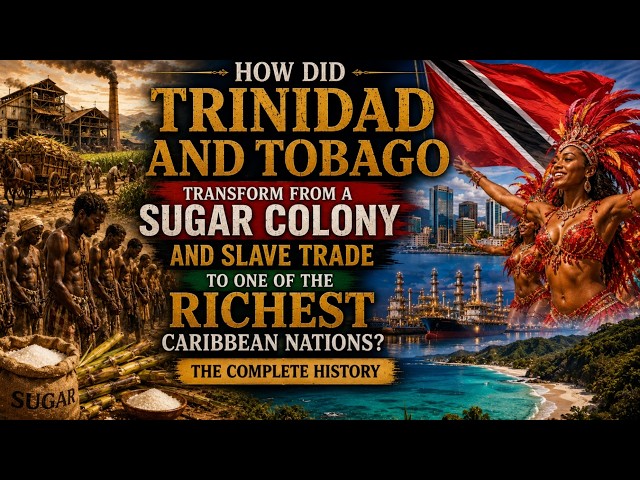 How did Trinidad and Tobago become one of the richest countries in the Caribbean?  complete history