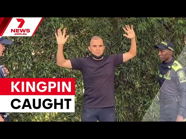 Perth drug kingpin arrested in Colombia after decade on the run | 7NEWS