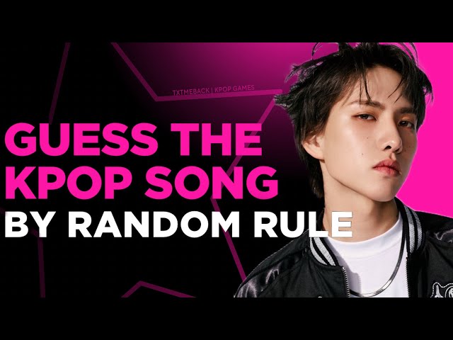 GUESS THE BOY GROUP SONG BY RANDOM RULE | ALL GENS (KPOP GAME)