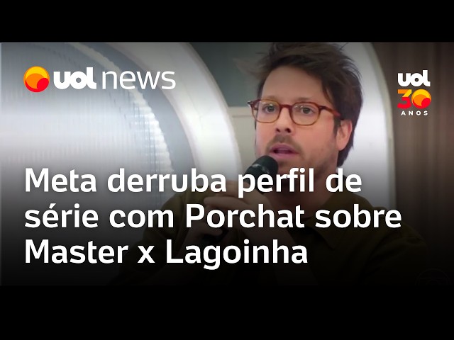 Master x Lagoinha: Meta derruba perfil de série com Porchat sobre relações entre igreja e banco