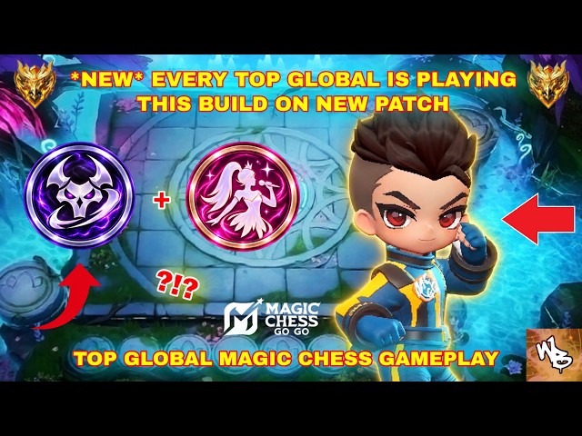 NEW PATCH TOP GLOBAL FAVORITE META SYNERGY COMBO  - BEST MAGIC CHESS STRATEGY - MAGIC CHESS GO GO