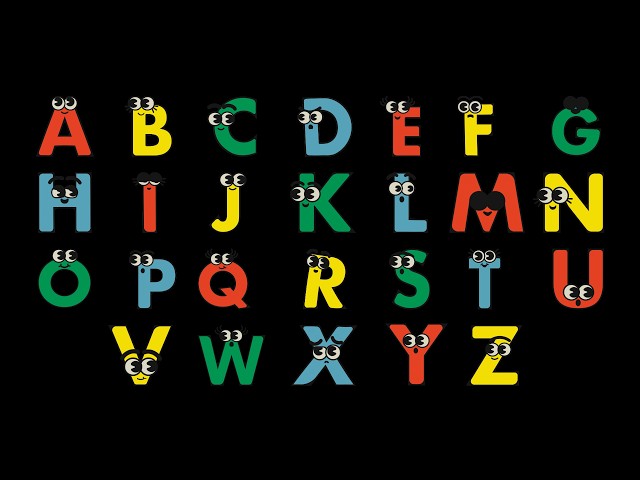 Alphabet ABCD Learning for Toddlers & Preschool | Learn A-Z with January-December & Sensory Visuals