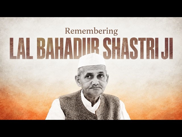 PM Modi remembers Lal Bahadur Shastri on his birth anniversary