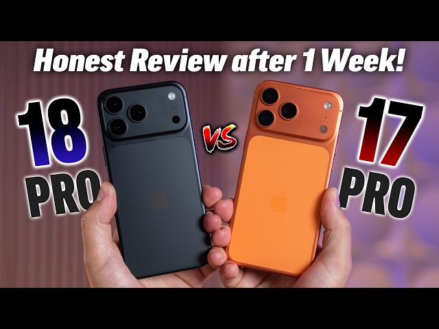 iPhone 18 Pro vs 17 Pro - REAL Differences After 1 Week!