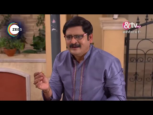 Fake Cow ने दिया Tiwari को दूध के बदले Ring | Bhabi ji ghar par hai | &TV