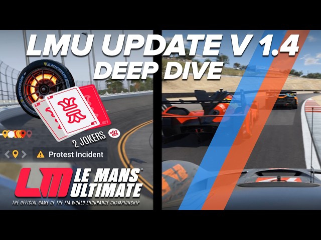 What's New in Le Mans Ultimate V1.4?