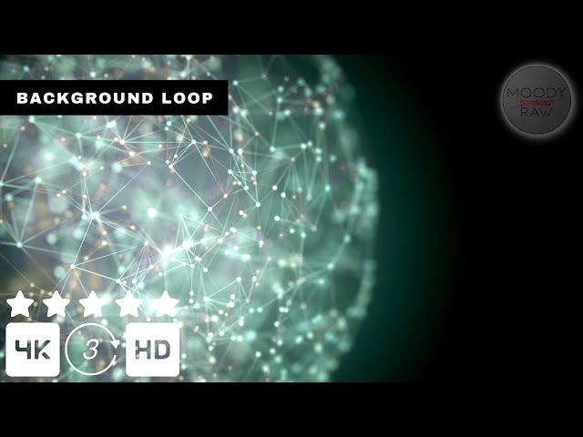 Abstract Network Luxury 4K Visual Loop (Silent) | Modern Ambient Background | Seamless Loop (Crypto)