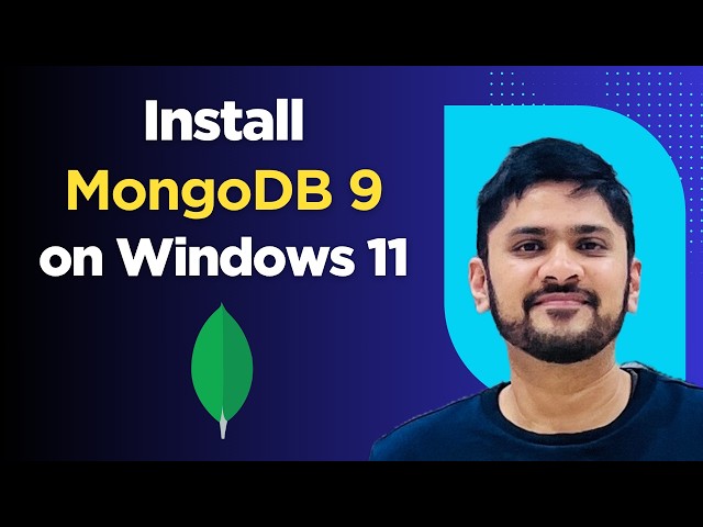 How to install MongoDB 9 on Windows 11 | Amit Thinks