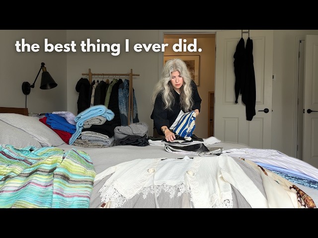 The EASIEST Way To Build a CAPSULE WARDROBE l Closet Reset + Declutter